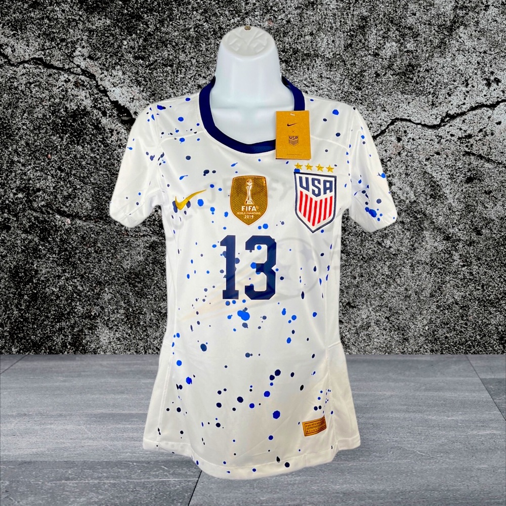 Alex Morgan #13 USA 2023 Stadium Home Slim Fit Women's World Cup Soccer Jersey
